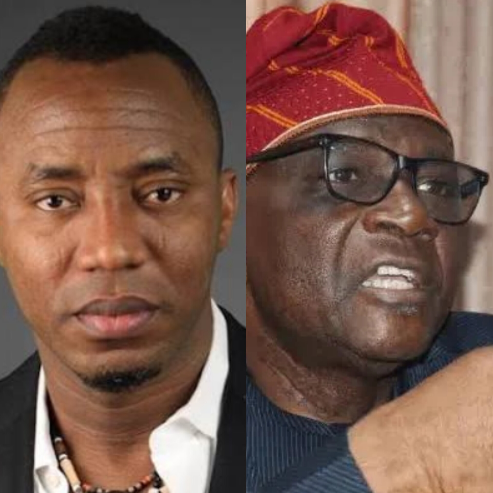 Conversation between Onanuga and Sowore