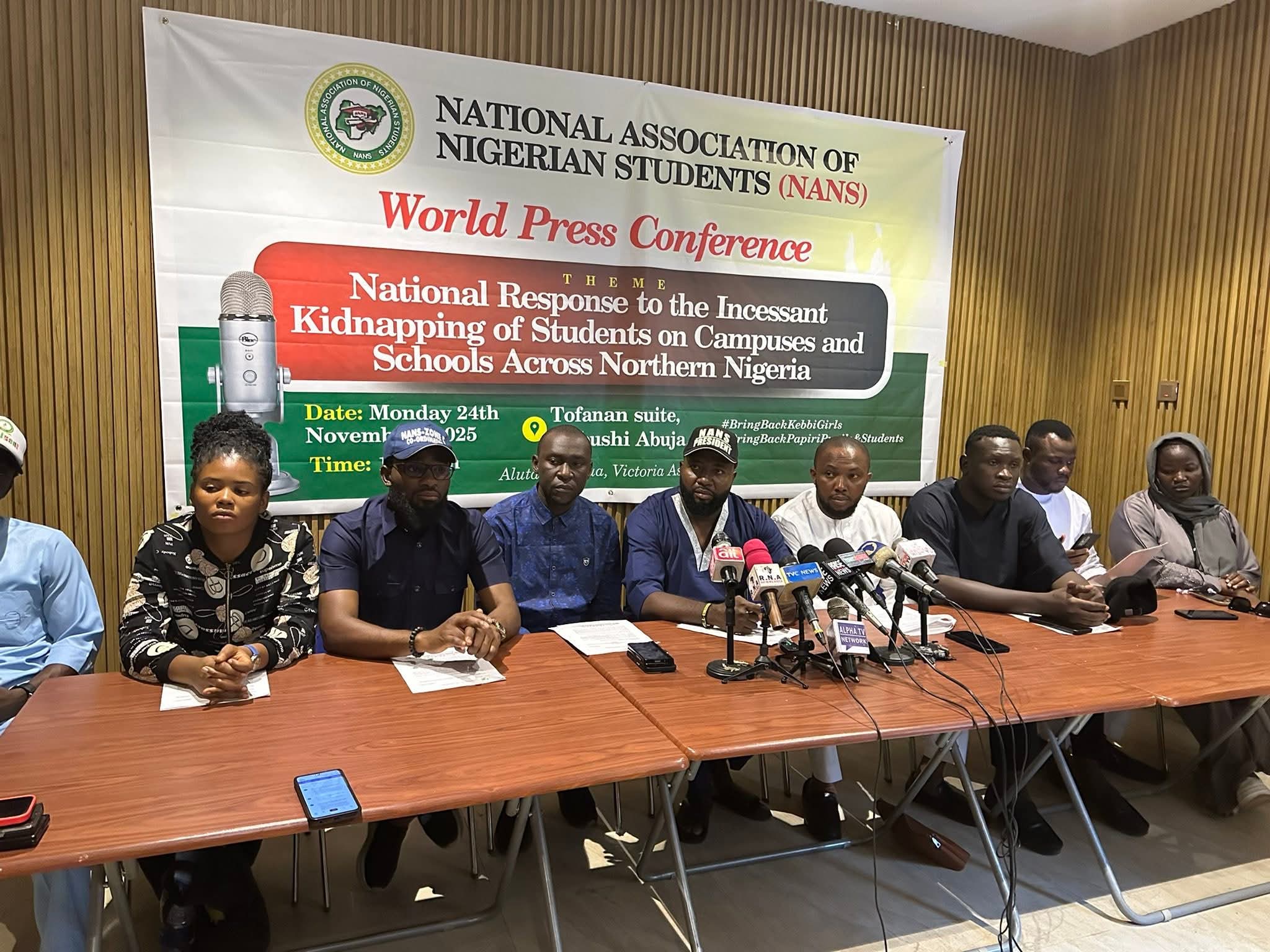 NANS Demands Sack of NSCDC CG, IGP Over Rising Student Kidnappings